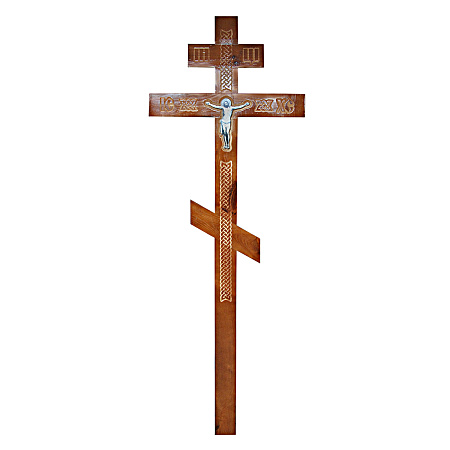 Крест вознесение резной КДС 45