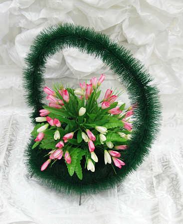 Полянка с ручкой-вб Корзина 