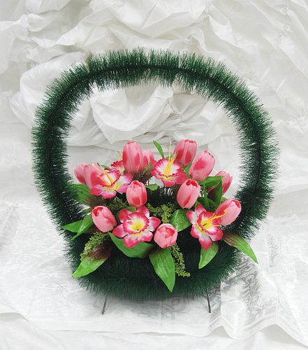 Полянка с ручкой-вб-1 Корзина 