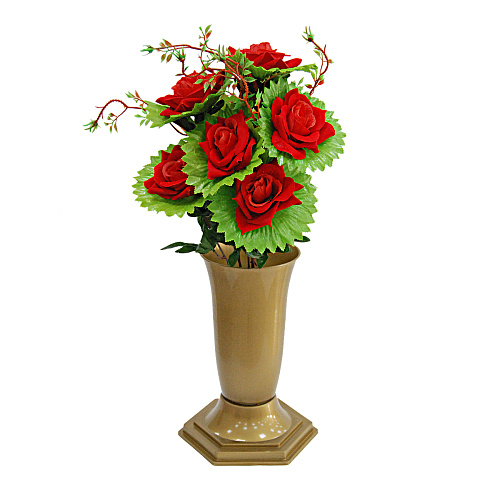 Б448 роза барх 9г56см