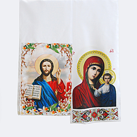 Рушник цветной "Икона"