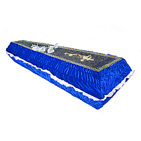 Гроб "Бархатный ажурный"