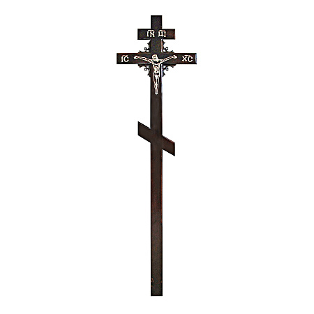 Крест сосновый Угловой узор