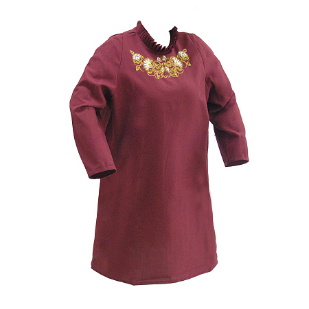 Платье женское "Мадонна с вышивкой"