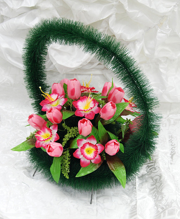 Полянка с ручкой-вб-1 Корзина 