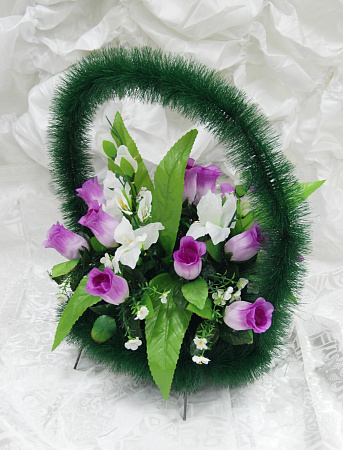 Полянка с ручкой-вб-2 Корзина 