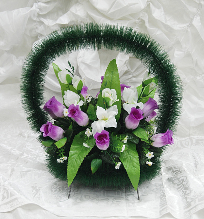 Полянка с ручкой-вб-2 Корзина 